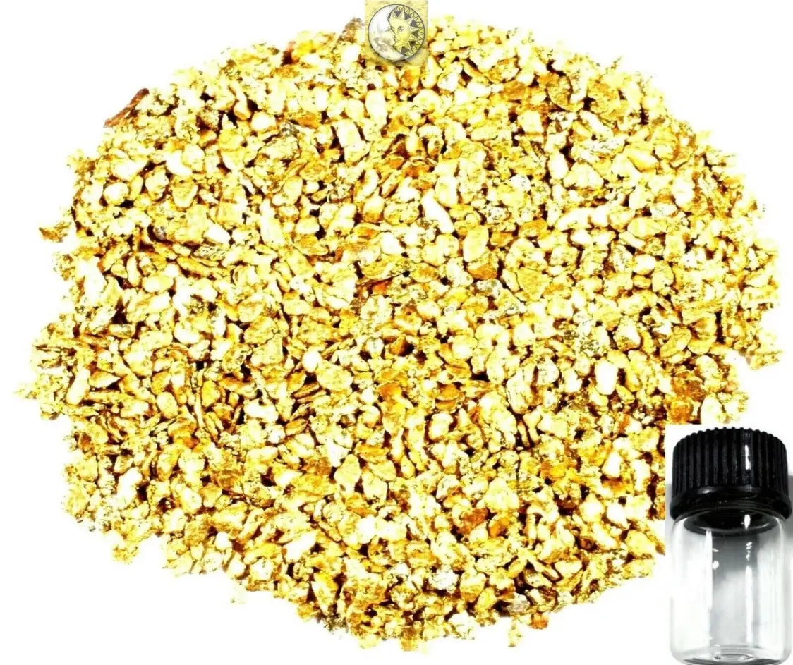 100 PIECE LOT ALASKAN YUKON BC NATURAL PURE GOLD NUGGETS (#B250) naturalgoldnuggets