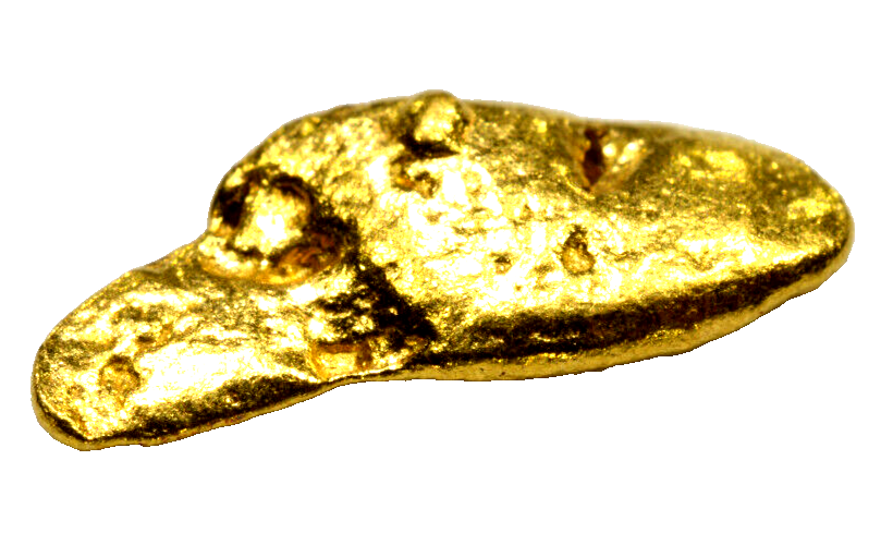 1.047 GRAMS AUSTRALIAN NATURAL PURE GOLD NUGGET GENUINE 94-98% PURE (#AU905)