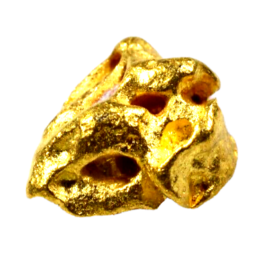 1.133 GRAMS AUSTRALIAN NATURAL PURE GOLD NUGGET GENUINE 94-98% PURE (#AU324)