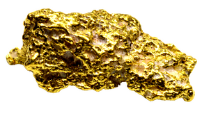 1.202 GRAMS AUSTRALIAN NATURAL PURE GOLD NUGGET GENUINE 94-98% PURE (#AU900)