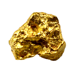 1.282 GRAMS AUSTRALIAN NATURAL PURE GOLD NUGGET GENUINE 94-98% PURE (#AU323)