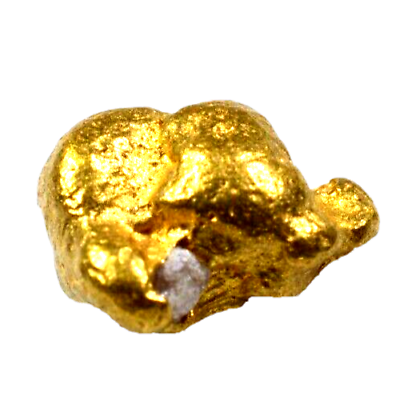 1.381 GRAMS AUSTRALIAN NATURAL PURE GOLD NUGGET GENUINE 94-98% PURE (#AU322)