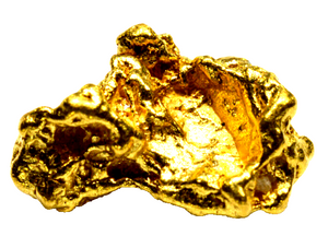 1.349 GRAMS AUSTRALIAN NATURAL PURE GOLD NUGGET GENUINE 94-98% PURE (#AU913)