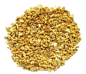 1.000 GRAMS ALASKAN YUKON BC NATURAL PURE GOLD NUGGETS #14 MESH - LIQUID BULLION 