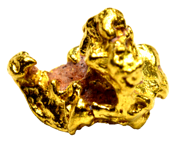 1.587 GRAMS AUSTRALIAN NATURAL PURE GOLD NUGGET GENUINE 94-98% PURE (#AU901)