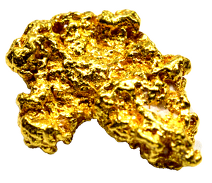 1.677 GRAMS AUSTRALIAN NATURAL PURE GOLD NUGGET GENUINE 94-98% PURE (#AU904)