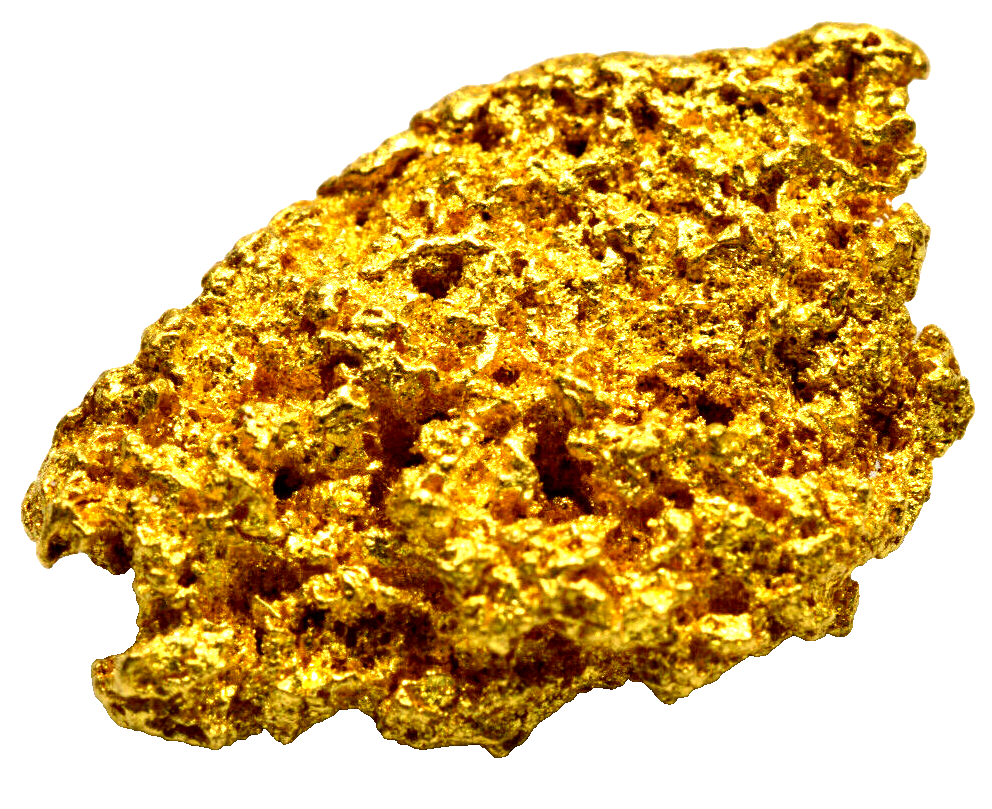 2.412 GRAMS AUSTRALIAN NATURAL PURE GOLD NUGGET GENUINE 94-98% PURE (#AU918)