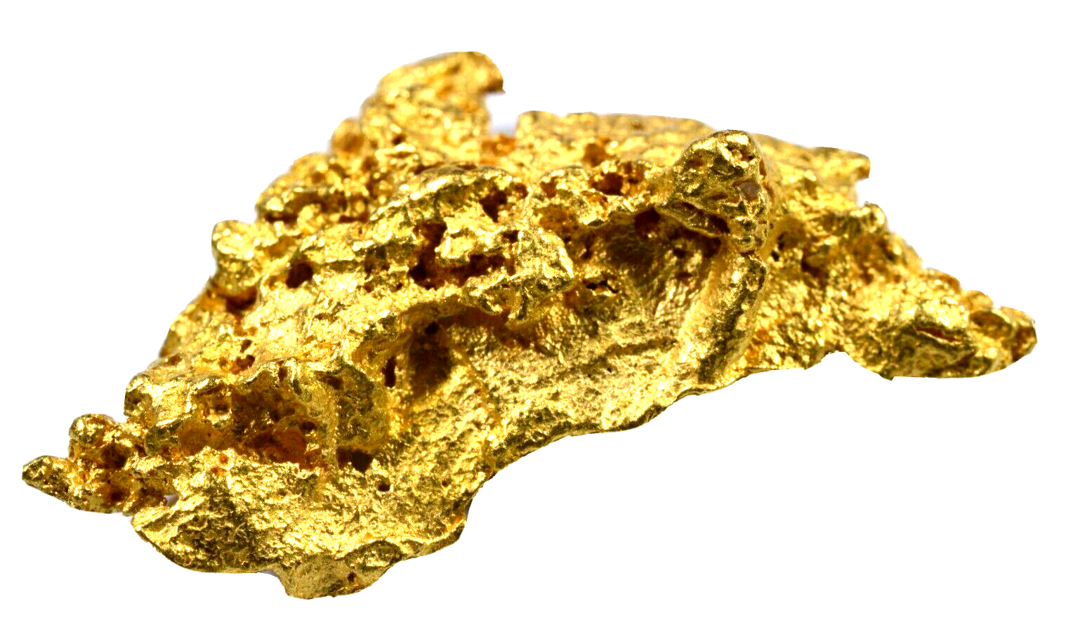 4.531 GRAMS AUSTRALIAN NATURAL PURE GOLD NUGGET GENUINE 94-98% PURE (#AU205)