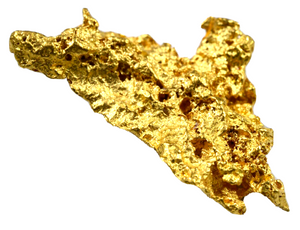 4.531 GRAMS AUSTRALIAN NATURAL PURE GOLD NUGGET GENUINE 94-98% PURE (#AU205)