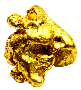 4.640 GRAMS AUSTRALIAN NATURAL PURE GOLD NUGGET GENUINE 94-98% PURE (#AU500)