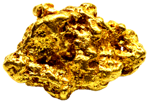 5.760 GRAMS AUSTRALIAN NATURAL PURE GOLD NUGGET GENUINE 94-98% PURE (#AU503)