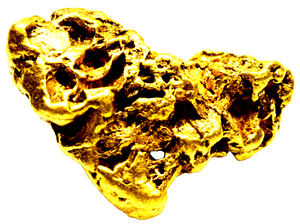 7.512 GRAMS AUSTRALIAN NATURAL PURE GOLD NUGGET GENUINE 94-98% PURE (#AU505)