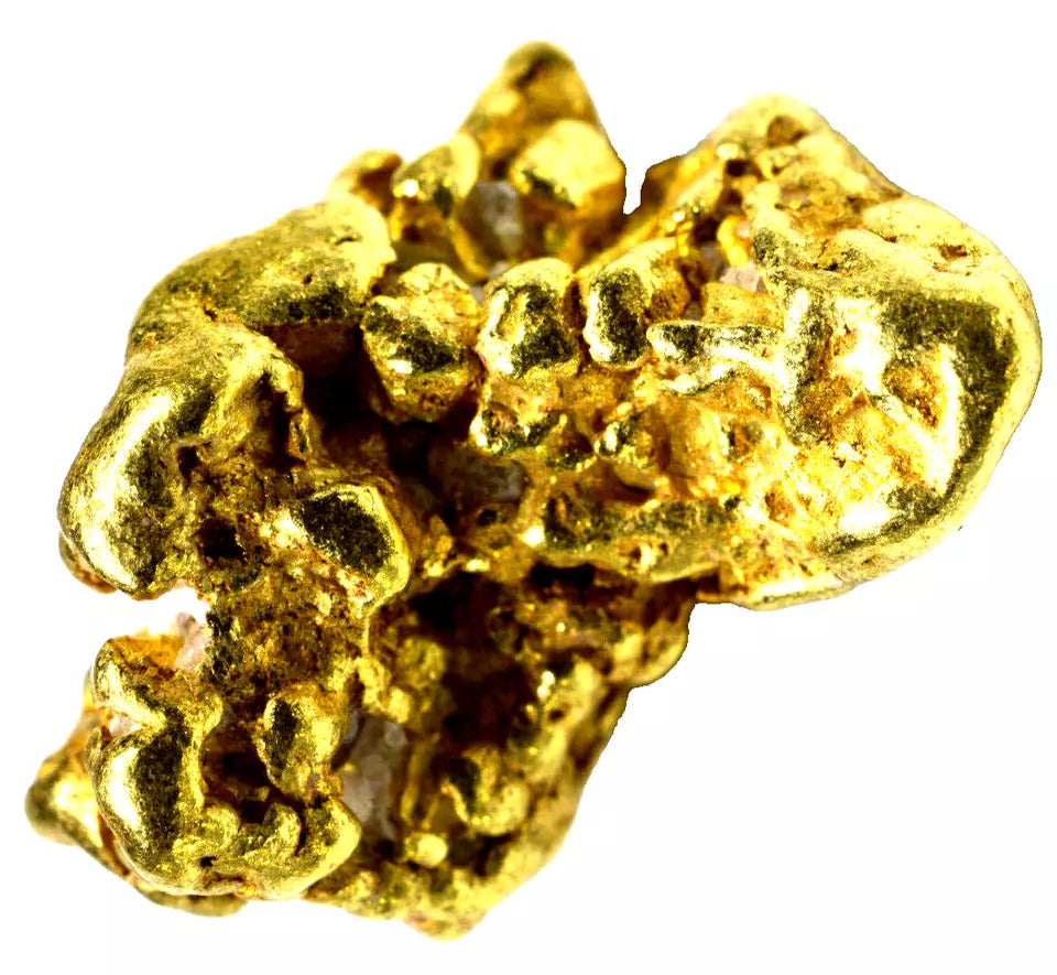 8.037 GRAMS ALASKAN YUKON BC NATURAL PURE GOLD NUGGET GENUINE (#AK500)