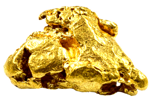 9.001 GRAMS AUSTRALIAN NATURAL PURE GOLD NUGGET GENUINE 94-98% PURE (#AU200)