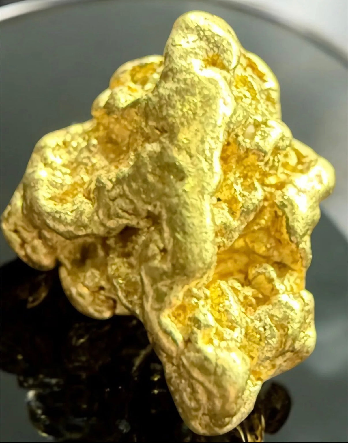 2.545 GRAMS ALASKAN YUKON BC NATURAL PURE GOLD NUGGET GENUINE (#AK901)