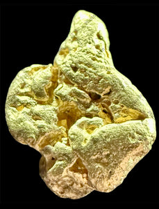 9.537 GRAMS AUSTRALIAN NATURAL PURE GOLD NUGGET GENUINE 94-98% PURE #AUSSIE216