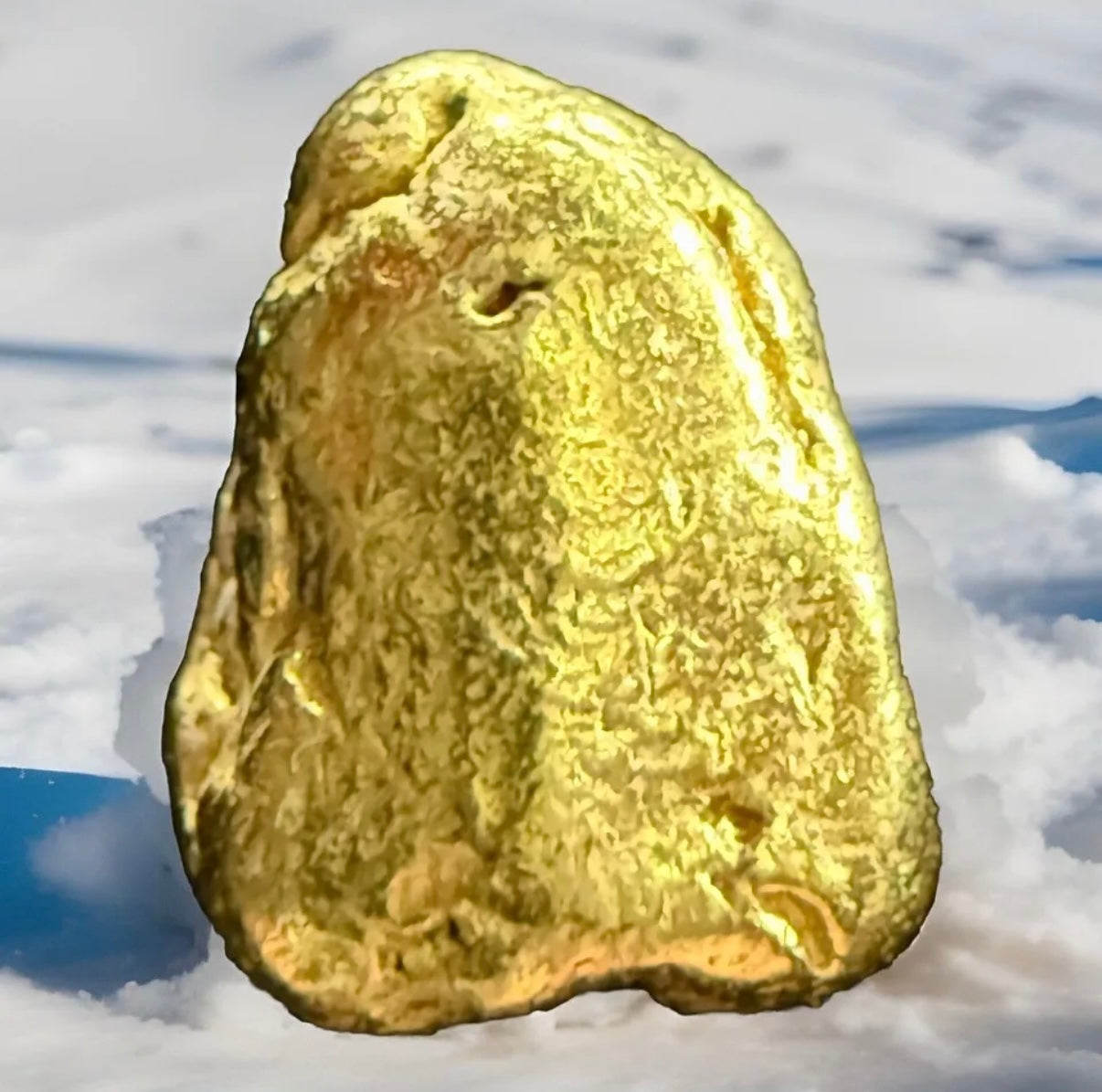 1.892 GRAMS ALASKAN YUKON BC NATURAL PURE GOLD NUGGET GENUINE #AK10