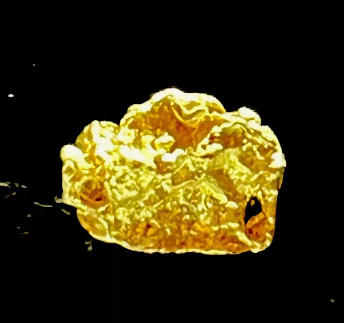 1.350 GRAMS AUSTRALIAN NATURAL PURE GOLD NUGGET GENUINE HIGH PURITY #AUSSIE412