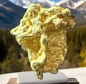 3.216 GRAMS ALASKAN YUKON BC NATURAL PURE GOLD NUGGET GENUINE #AK12