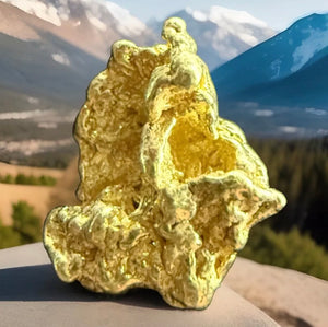 3.216 GRAMS ALASKAN YUKON BC NATURAL PURE GOLD NUGGET GENUINE #AK12