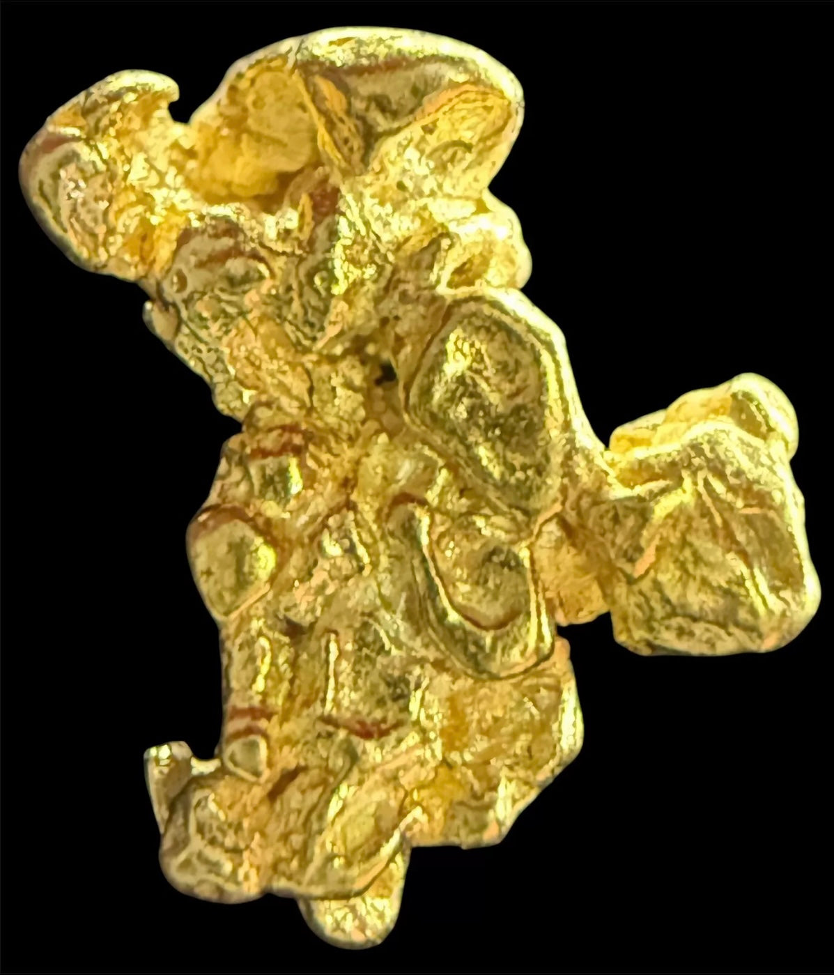 1.398 GRAMS ALASKAN YUKON BC NATURAL PURE GOLD NUGGET GENUINE #AK426