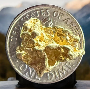 3.216 GRAMS ALASKAN YUKON BC NATURAL PURE GOLD NUGGET GENUINE #AK12