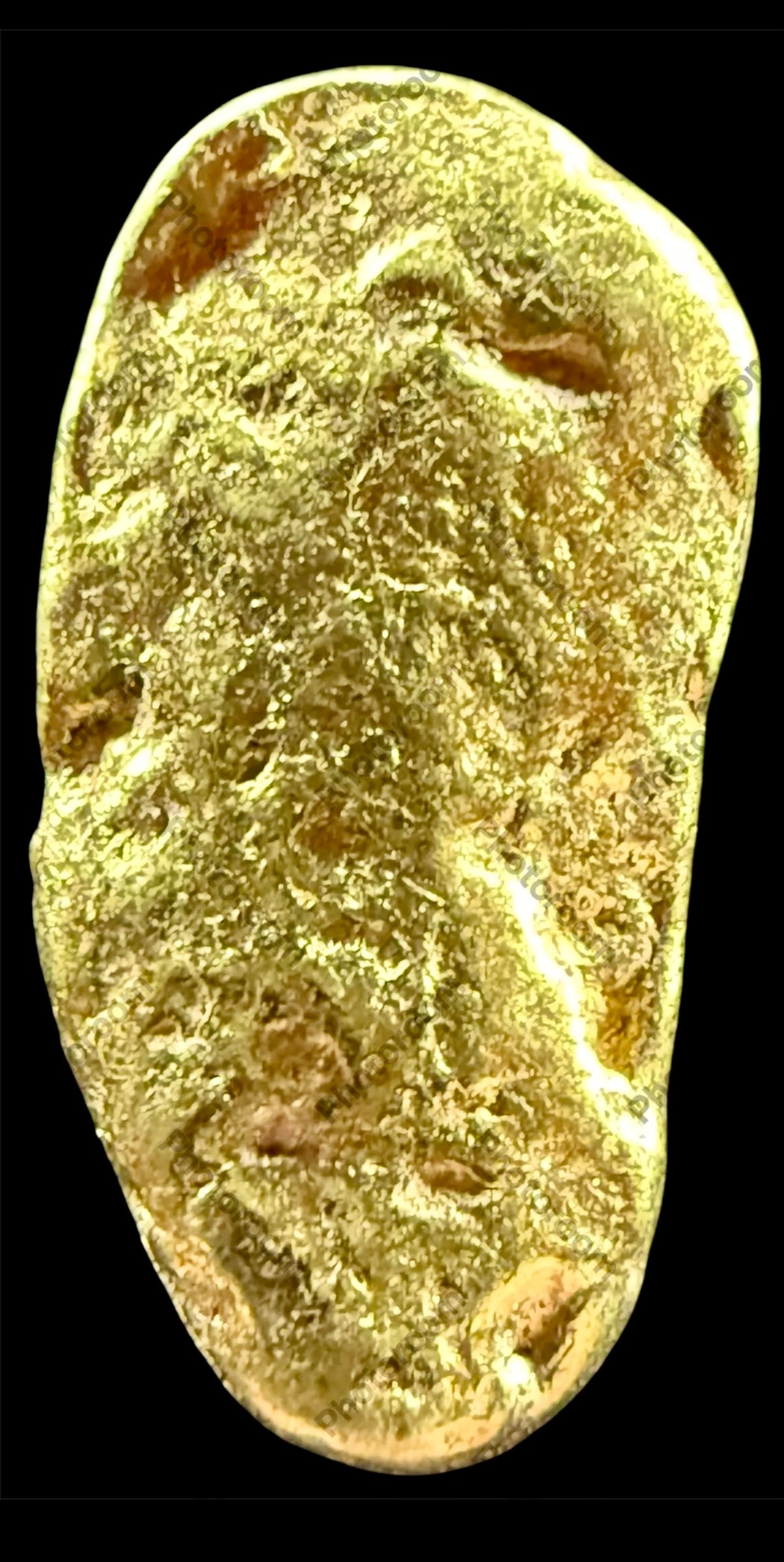 8.764 GRAMS ALASKAN YUKON BC NATURAL PURE GOLD NUGGET GENUINE #AK998