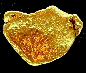 1.971 GRAMS AUSTRALIAN NATURAL GOLD NUGGET GENUINE 94-98% PURE #AUSSIE920