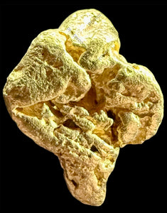 9.537 GRAMS AUSTRALIAN NATURAL PURE GOLD NUGGET GENUINE 94-98% PURE #AUSSIE216