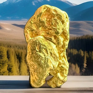 2.848 GRAMS ALASKAN YUKON BC NATURAL PURE GOLD NUGGET GENUINE (#AK103