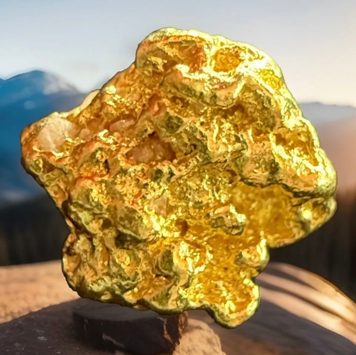 1.324 GRAMS ALASKAN YUKON BC NATURAL PURE GOLD NUGGET GENUINE #AK515