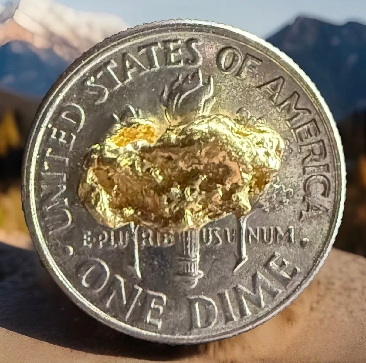 1.302 GRAMS ALASKAN YUKON BC NATURAL PURE GOLD NUGGET GENUINE #AK5