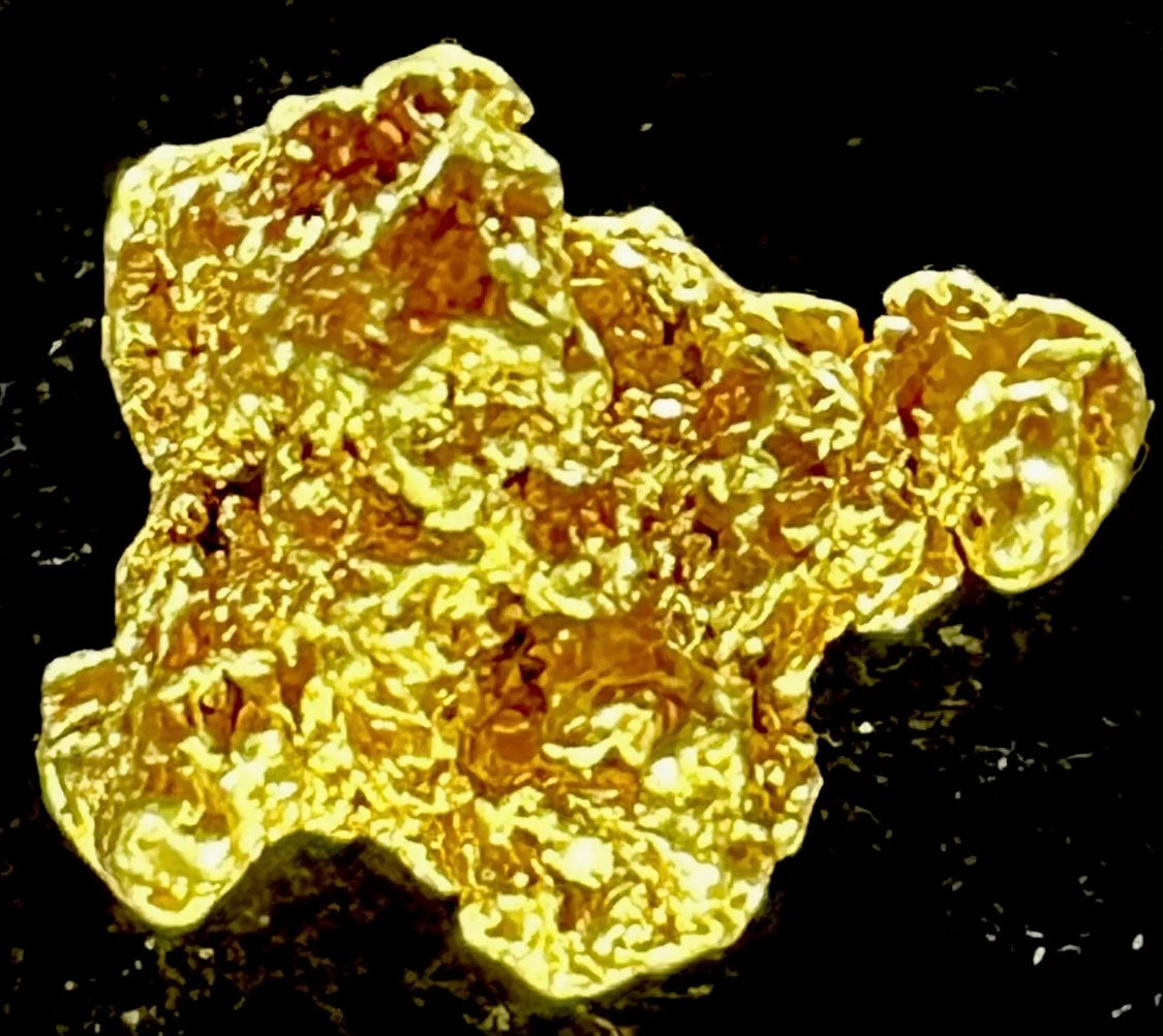 6.978 GRAMS AUSTRALIAN NATURAL PURE GOLD NUGGET GENUINE HIGH PURITY (#AU905)