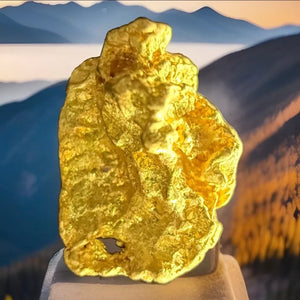 1.350 GRAMS AUSTRALIAN NATURAL PURE GOLD NUGGET GENUINE HIGH PURITY #AUSSIE412