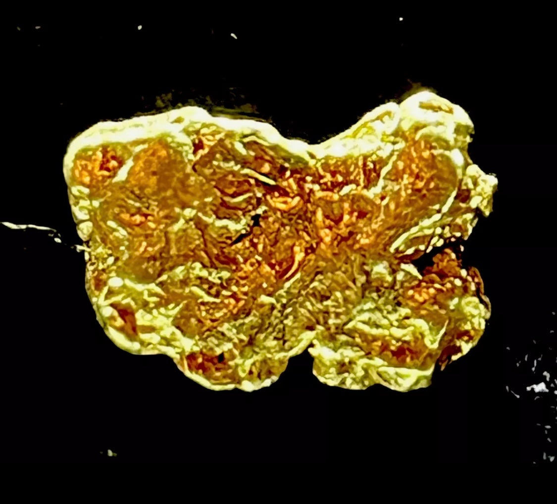 4.723 GRAMS ALASKAN YUKON BC NATURAL PURE GOLD NUGGET GENUINE (#AK100