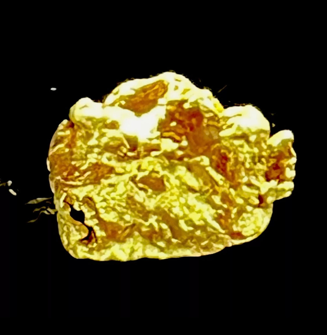 1.350 GRAMS AUSTRALIAN NATURAL PURE GOLD NUGGET GENUINE HIGH PURITY #AUSSIE412