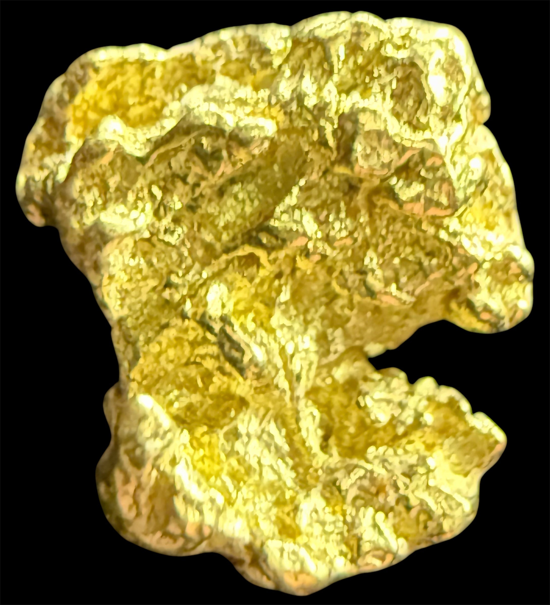 1.507 GRAMS ALASKAN YUKON BC NATURAL PURE GOLD NUGGET GENUINE #AK423