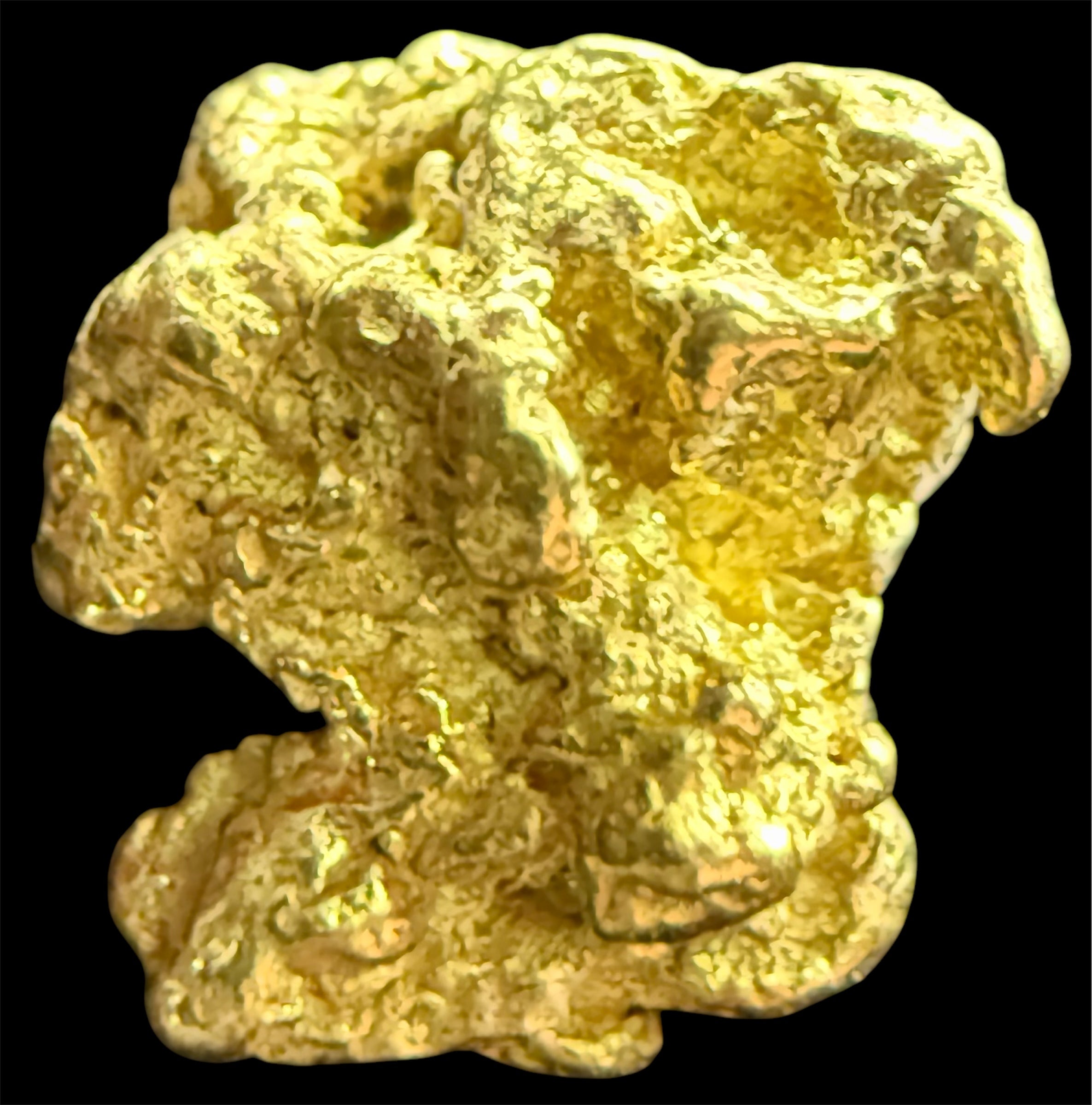 1.507 GRAMS ALASKAN YUKON BC NATURAL PURE GOLD NUGGET GENUINE #AK423