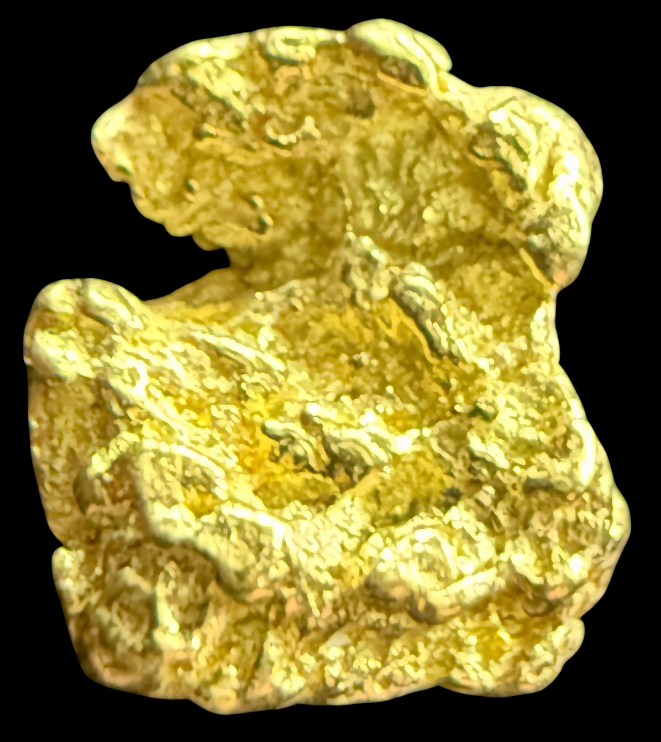 1.507 GRAMS ALASKAN YUKON BC NATURAL PURE GOLD NUGGET GENUINE #AK423