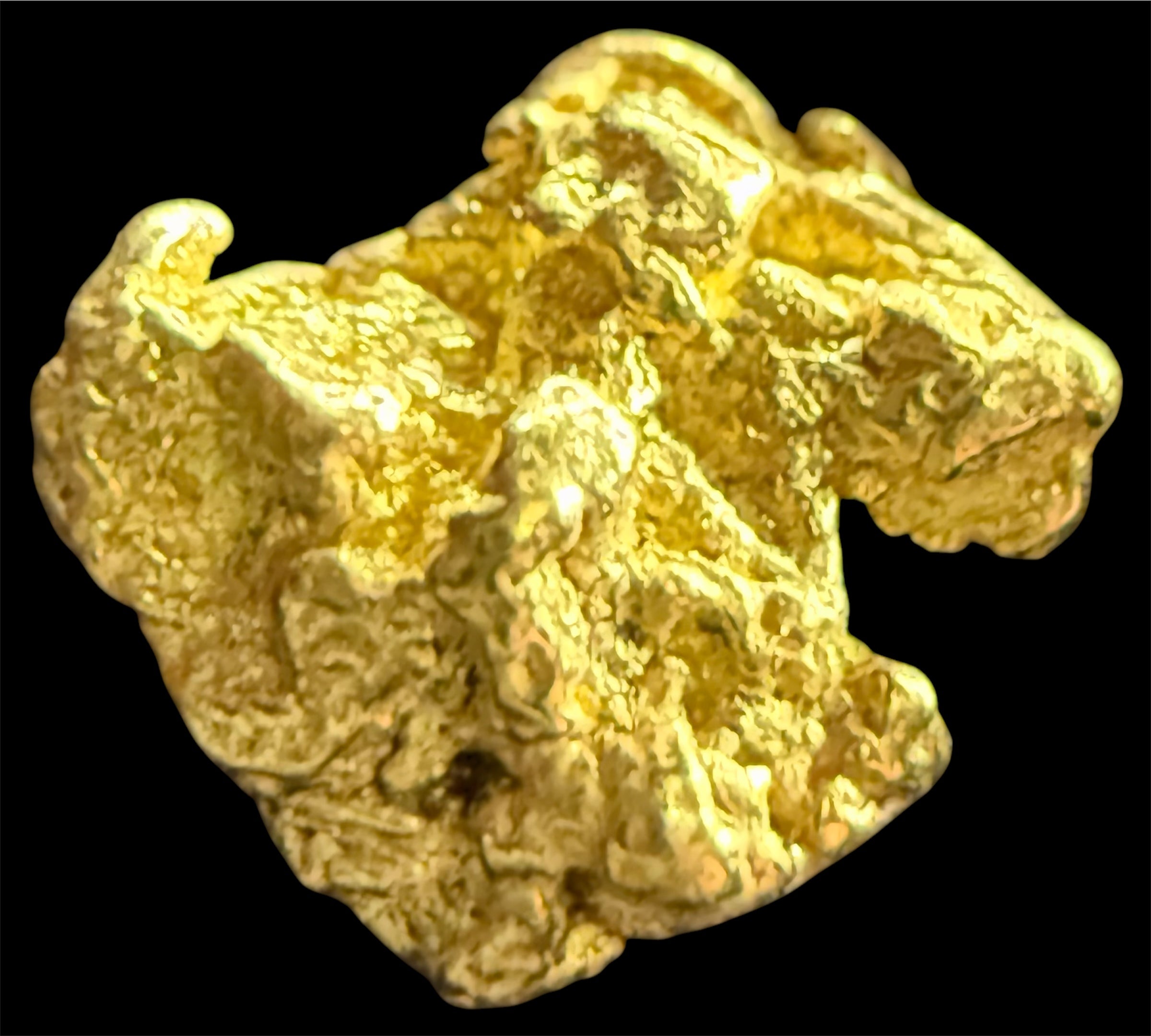 1.507 GRAMS ALASKAN YUKON BC NATURAL PURE GOLD NUGGET GENUINE #AK423