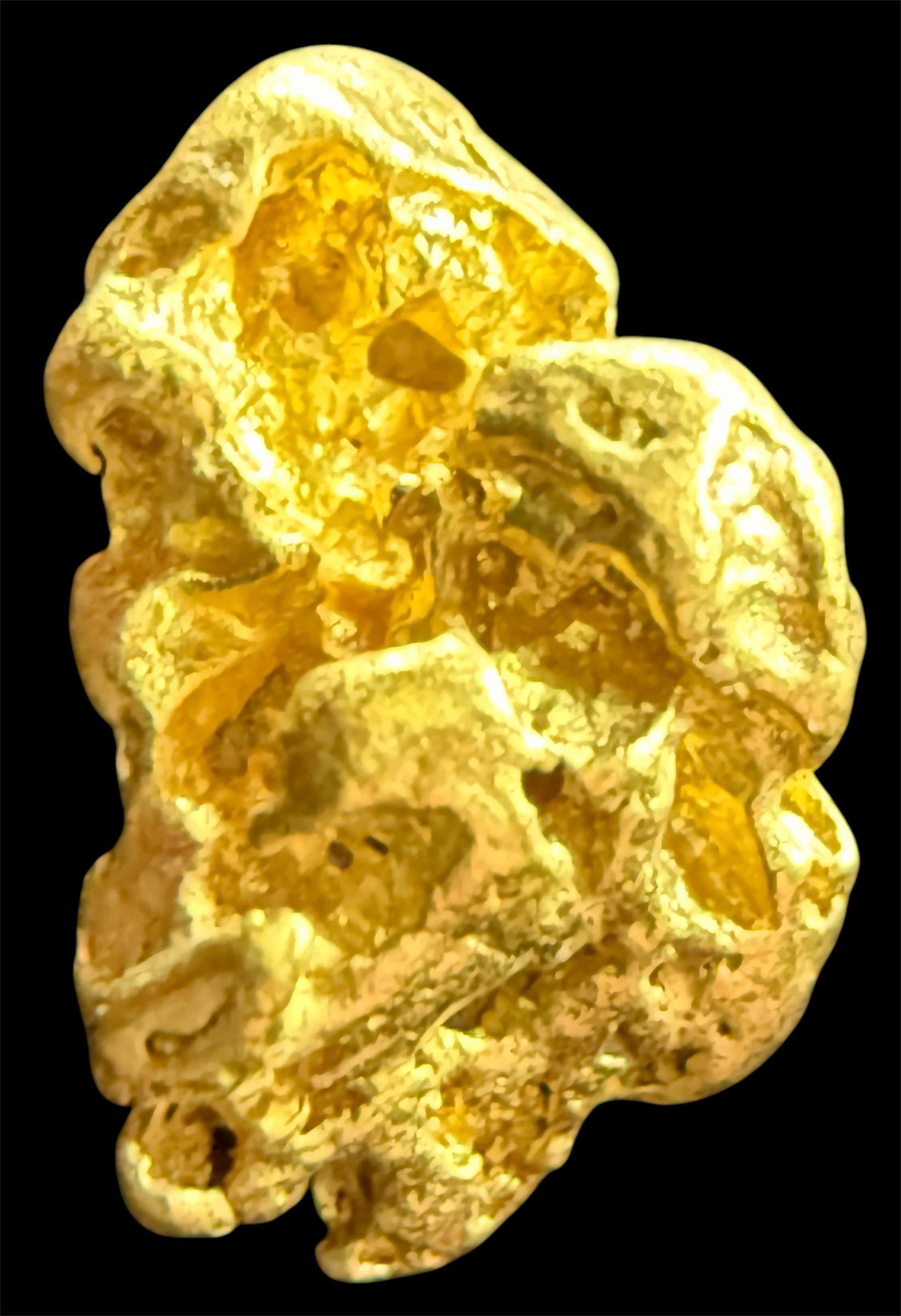 1.777 GRAMS AUSTRALIAN NATURAL PURE GOLD NUGGET GENUINE HIGH PURITY #AUSSIE409