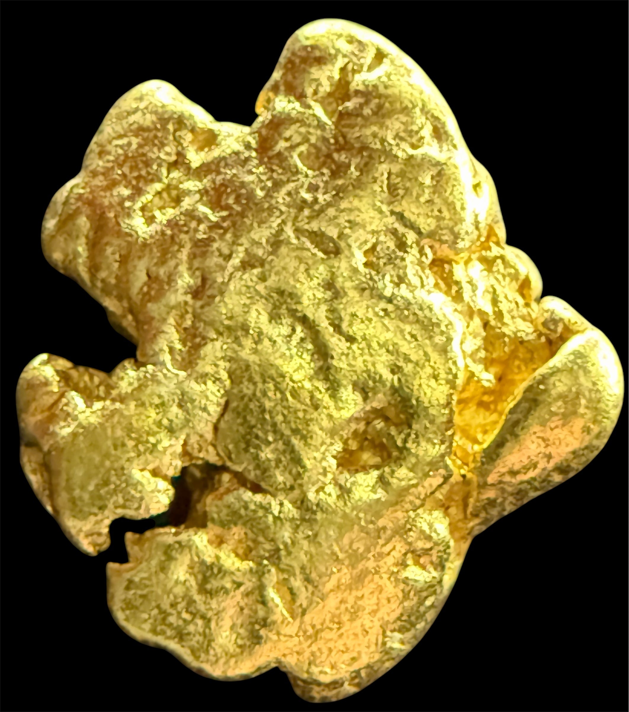 3.243 GRAMS ALASKAN YUKON BC NATURAL PURE GOLD NUGGET GENUINE (#AK904)