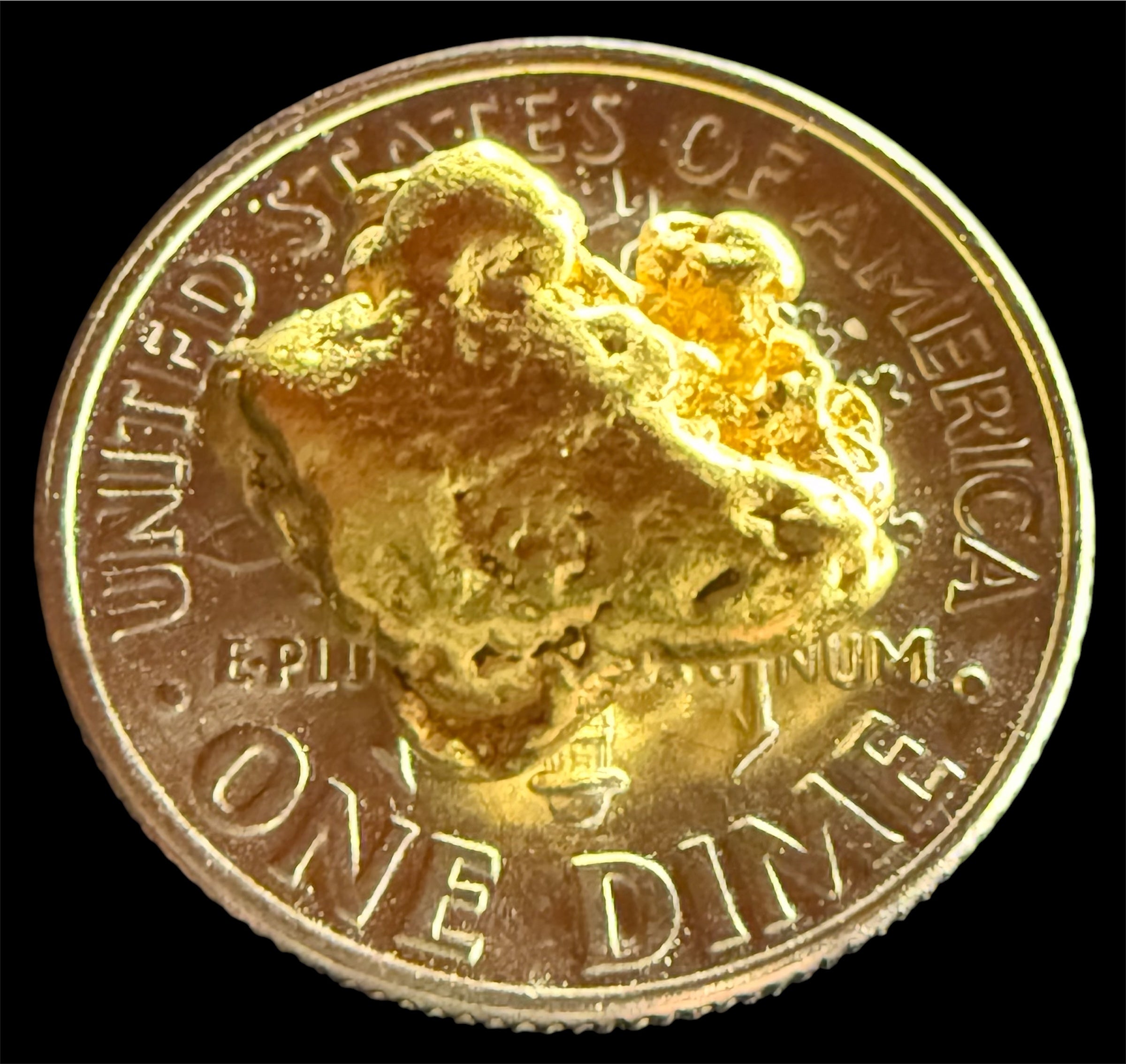 3.243 GRAMS ALASKAN YUKON BC NATURAL PURE GOLD NUGGET GENUINE (#AK904)