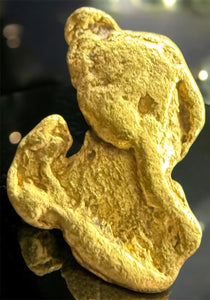 1.757 GRAMS AUSTRALIAN NATURAL PURE GOLD NUGGET GENUINE HIGH PURITY #AUSSIE411