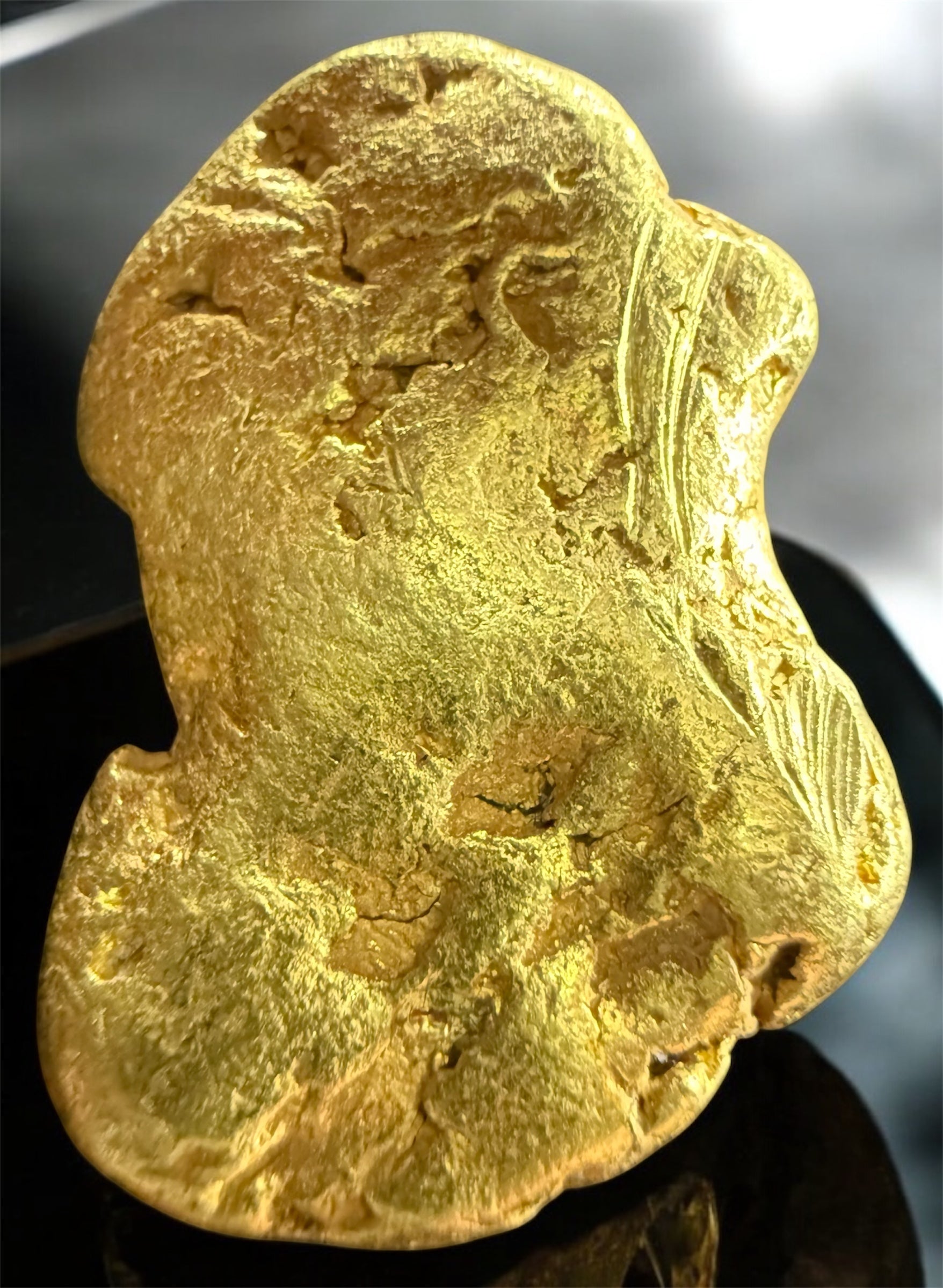 14.962 GRAMS ALASKAN YUKON BC NATURAL PURE GOLD NUGGET GENUINE #AK999