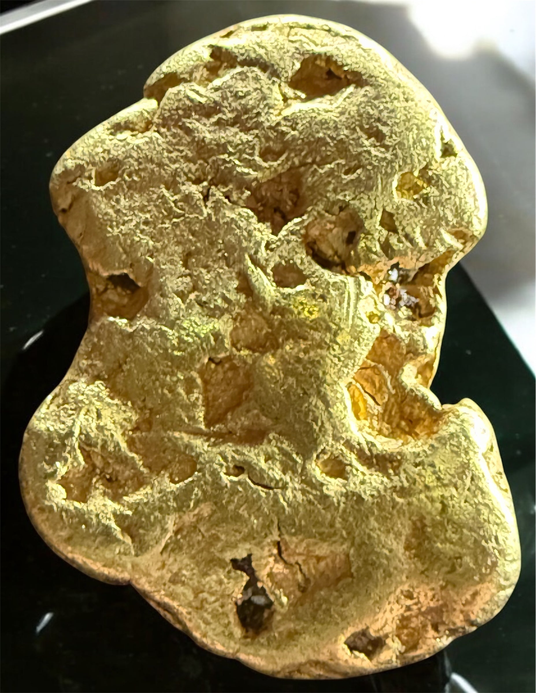 14.962 GRAMS ALASKAN YUKON BC NATURAL PURE GOLD NUGGET GENUINE #AK999