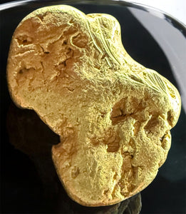 14.962 GRAMS ALASKAN YUKON BC NATURAL PURE GOLD NUGGET GENUINE #AK999