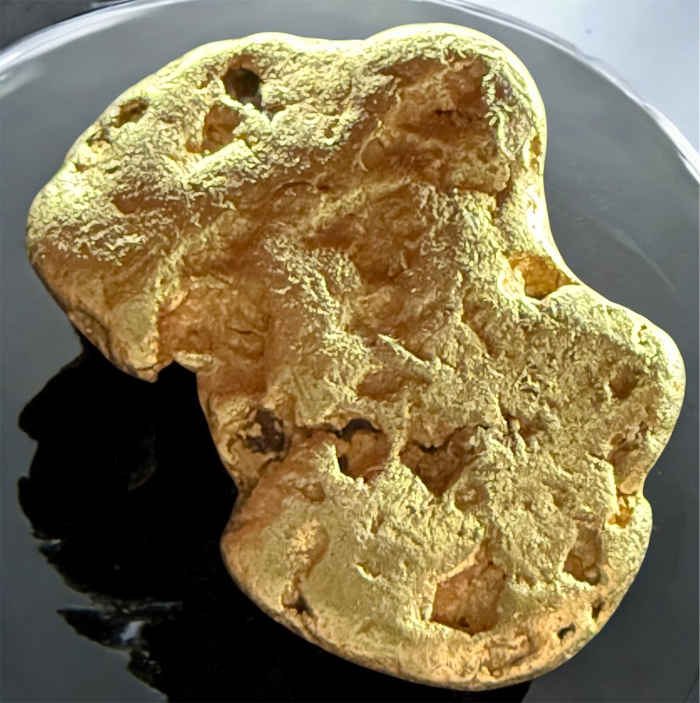 14.962 GRAMS ALASKAN YUKON BC NATURAL PURE GOLD NUGGET GENUINE #AK999