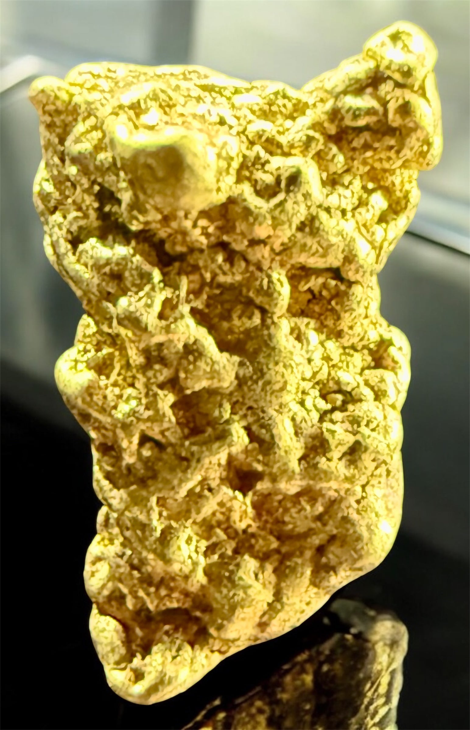 1.307 GRAMS ALASKAN YUKON BC NATURAL PURE GOLD NUGGET GENUINE #AK400