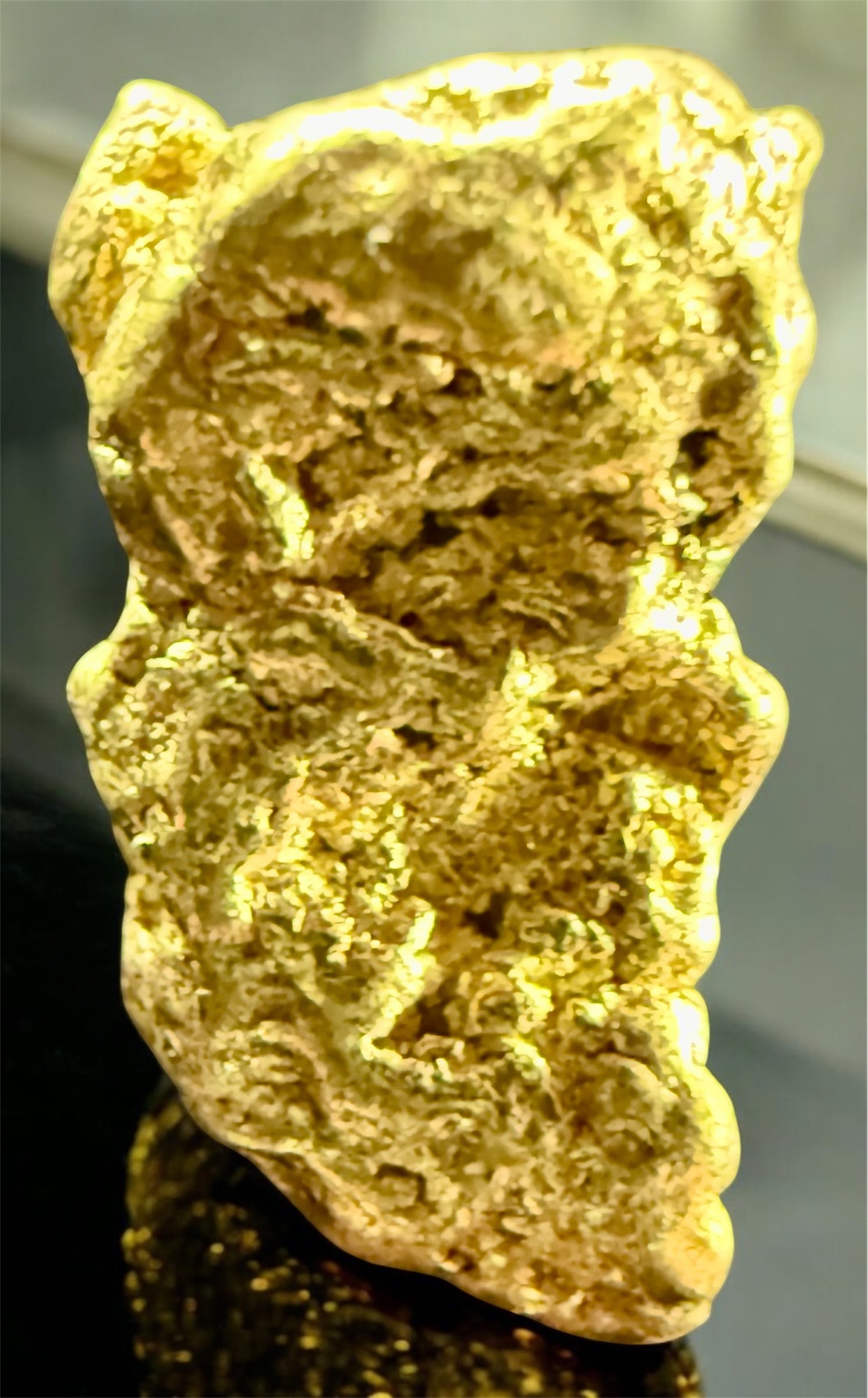 1.307 GRAMS ALASKAN YUKON BC NATURAL PURE GOLD NUGGET GENUINE #AK400